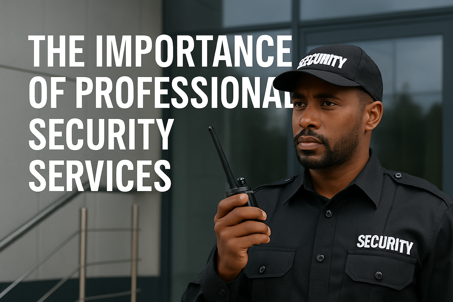 The Importance of Professional Security Services