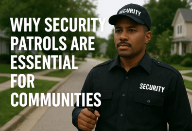 Why Security Patrols Are Essential for Communities