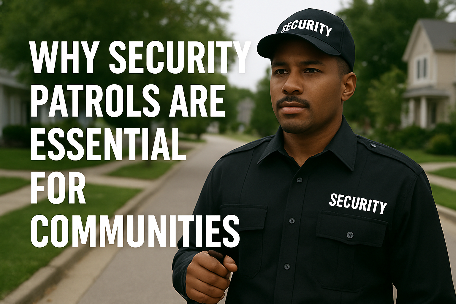 Why Security Patrols Are Essential for Communities